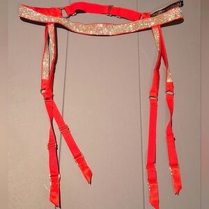 VICTORIA'S SECRET VERY SEXY SHINE STRAP GARTER BELT